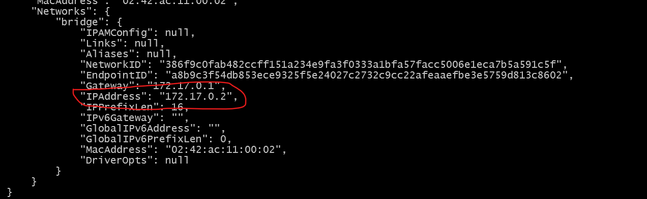 Docker Network Configuration